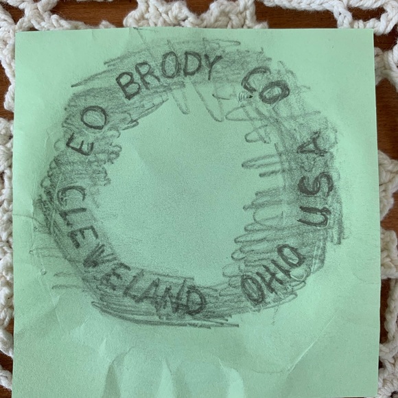 Milk Glass Tulip Shape Vase Swirl Design - Picture 10 of 10